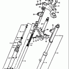 DS125 1979-1981 Front fork (ds125n)