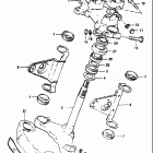 GS550T 1981 Траверса нижняя