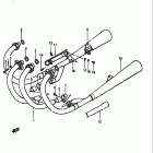 GS550T 1981 Глушитель
