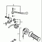DS125 1979-1981 Right handle switch (ds125n)