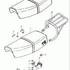 TS185 1980-1981 Сидение
