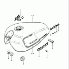 GS1100E 1980-1981 Fuel tank (gs1100ex)