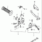 TS185 1980-1981 Left handle switch