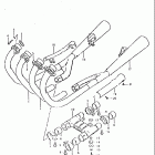 GS850GL 1980-1981 Muffler (model x)