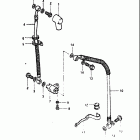 GS550T 1981 Передние тормозные трубки