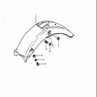 PE400 1980-1981 Заднее крыло