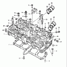 GS750E 1980-1981 Головка цилиндра