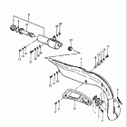 TS250 1980-1981 Глушитель
