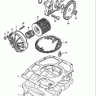 GS550T 1981 Oil pump - oil filter
