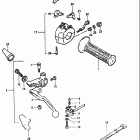 GS550T 1981 Left handle switch