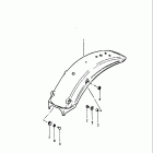 RS250 1980-1981 Заднее крыло