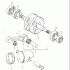 JR50 1978-1981 Коленвал