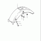 PE250 1980-1981 Заднее крыло