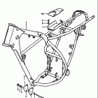 DS125 1979-1981 Frame (ds125n)