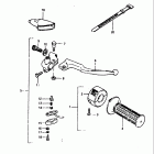 TS100 1980-1981 Right handle switch