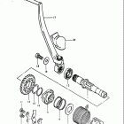 PE175 1980-1981 Кик стартер