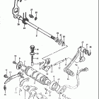 GS550T 1981 Механизм  переключения передач