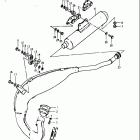 PE175 1980-1981 Глушитель