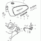 GS1000GL 1980-1981 Топливный бак (модель T)