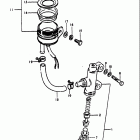 GS1100E 1980-1981 Master cylinder (gs1100et)