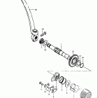 TS125 1980-1981 Кик стартер