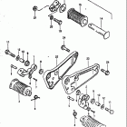 GS550T 1981 Подножки