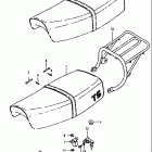 TS100 1980-1981 Сидение