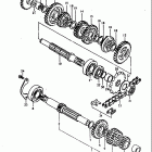 TS100 1980-1981 Трансмиссия