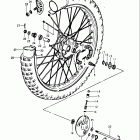 PE250 1980-1981 Переднее колесо