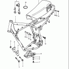 PE250 1980-1981 Frame - seat