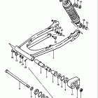 DS100 1978-1981 Rear swinging arm (ds100t