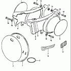 RM60 1979-1981 Frame cover (rm60n