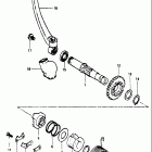 RM250 1981 Кик стартер