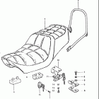 GS850GL 1980-1981 Seat (model x)