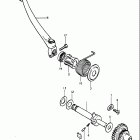 TS185 1980-1981 Кик стартер