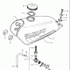 JR50 1978-1981 Fuel tank (jr50t)