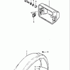 RS250 1980-1981 Headlamp housing - front fender