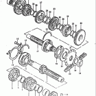 GS550T 1981 Трансмиссия