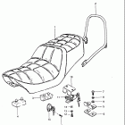 GS1000GL 1980-1981 Seat (model x)