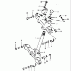 TS250 1980-1981 Траверса нижняя