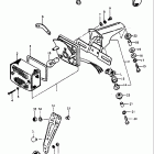 TS100 1980-1981 Задний фонарь