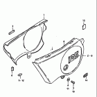 DS125 1979-1981 Frame cover (ds125t)
