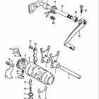 RM100 1979-1981 Механизм  переключения передач