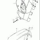 TS250 1980-1981 Headlamp housing - front fender