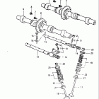 GS750E 1980-1981 Распределительный вал-клапана