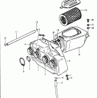 GS750E 1980-1981 Воздухозаборник
