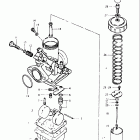 TS125 1980-1981 Карбюратор