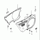 TS100 1980-1981 Frame cover (ts100t)