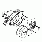 RM100 1979-1981 Крышки картера