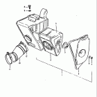 TS100 1980-1981 Воздухозаборник